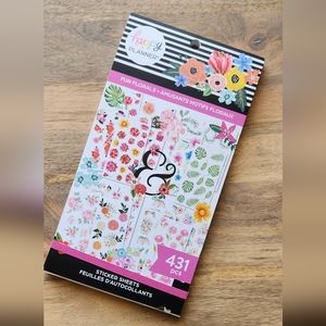 Happy Planner Fun Florals Sticker Book